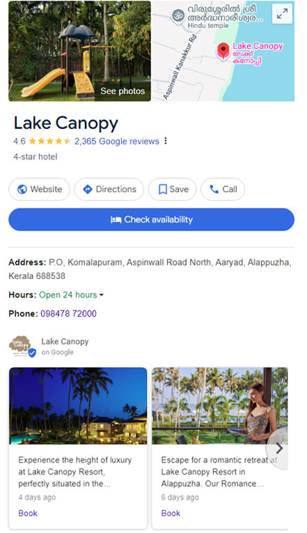 Lake Canopy Resort